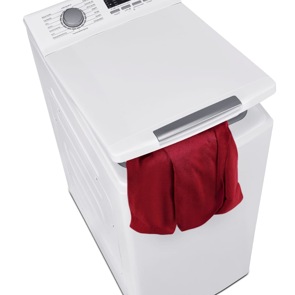 Hanseatic Waschmaschine Toplader HTW7512A, 7,5 kg, 1200 U/min, Mengenautomatik