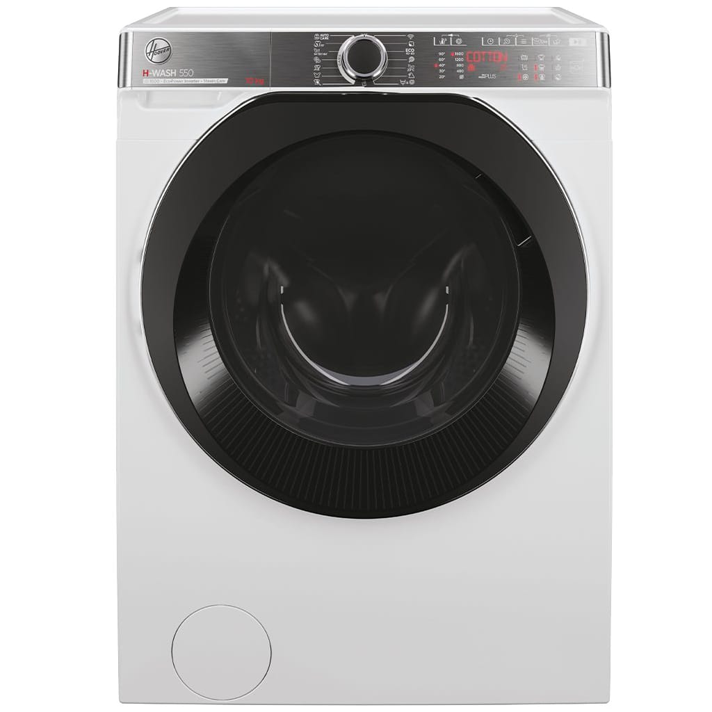 Hoover Waschmaschine H-WASH 550 H5WPB610AMBC/1-S, 10 kg, 1600 U/min, ActiveSteam, Eco-Power, 14 Programme + hOn App