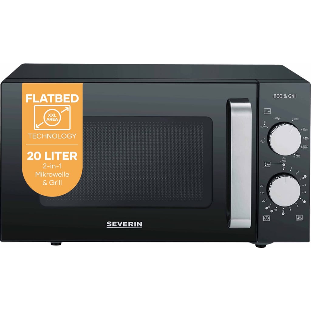 Severin Mikrowelle MW 7762, Grill, Mikrowelle, 20 l