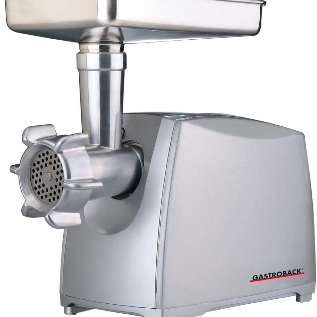 Gastroback Fleischwolf Design Pro M 41408, 600 W, Aluminiumdruckguss-Gehäuse
