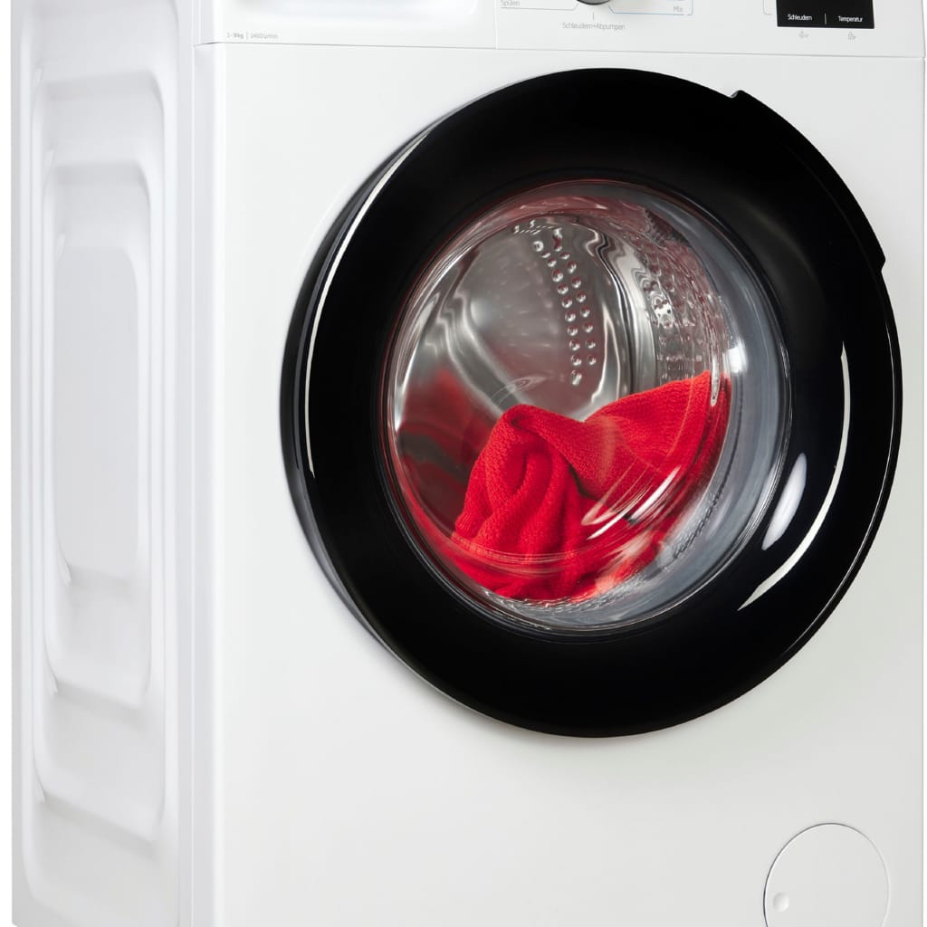 BEKO Waschmaschine BM3WFU3941X, 9 kg, 1400 U/min, Waschen mit EnergySpin: Bis zu 35 % Energie sparen – nicht nur in Eco