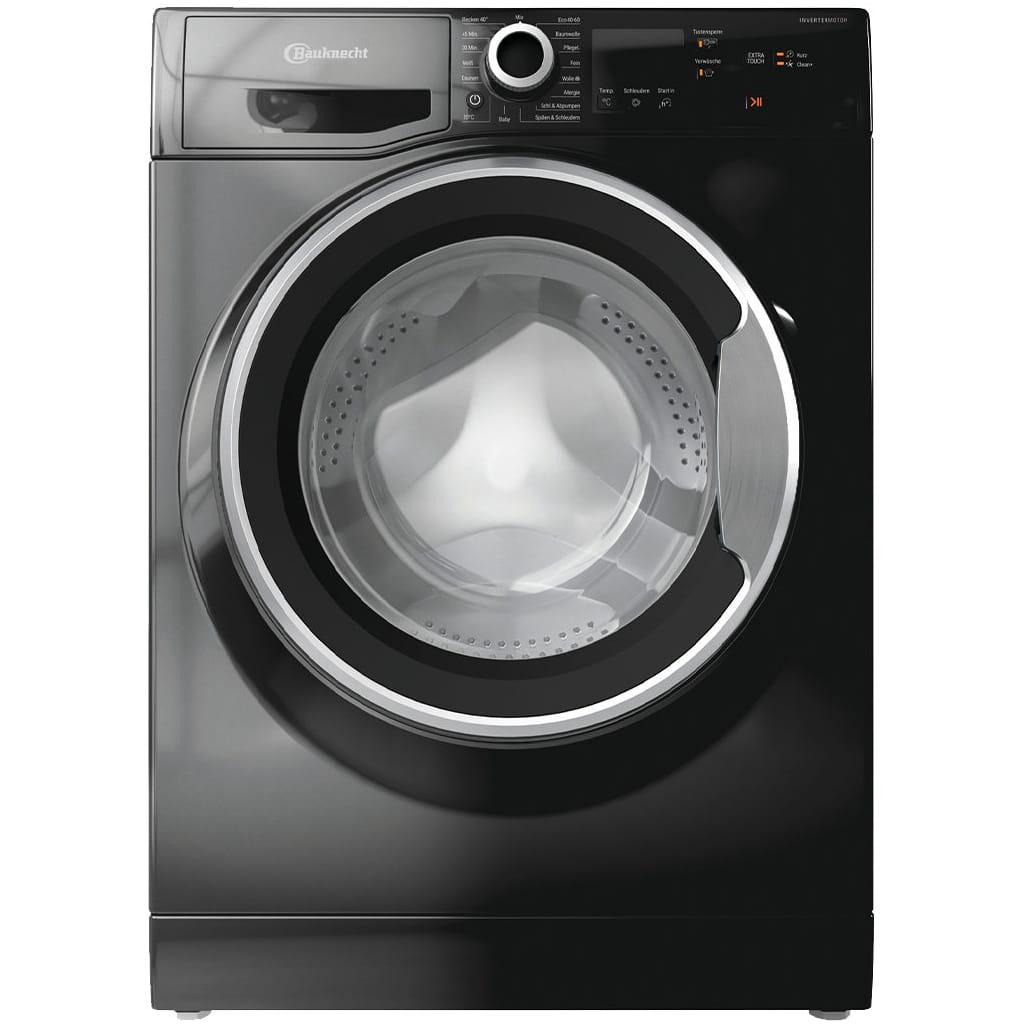 BAUKNECHT Waschmaschine W9 S6300 A, 9 kg, 1400 U/min, Mehrfachwasserschutz+, Kurz 45‘, Anti-Allergie, Kindersicherung