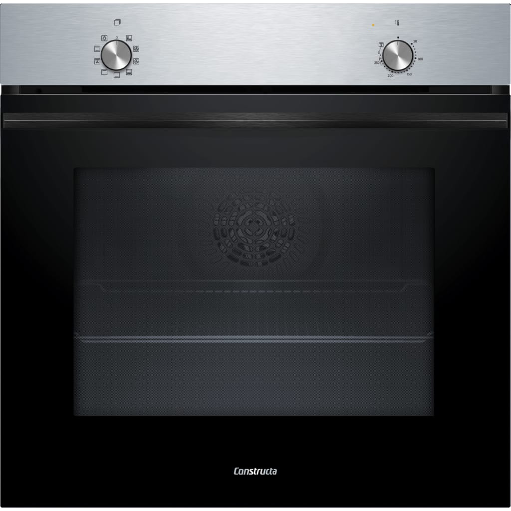 Constructa Einbaubackofen CF3M10053, mit Teleskopauszug nachrüstbar