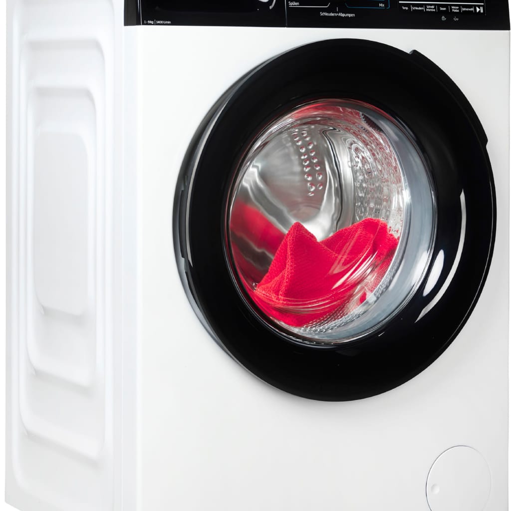 BEKO Waschmaschine BM3WFU4941W, 9 kg, 1400 U/min, Waschen mit EnergySpin: Bis zu 35 % Energie sparen – nicht nur in Eco