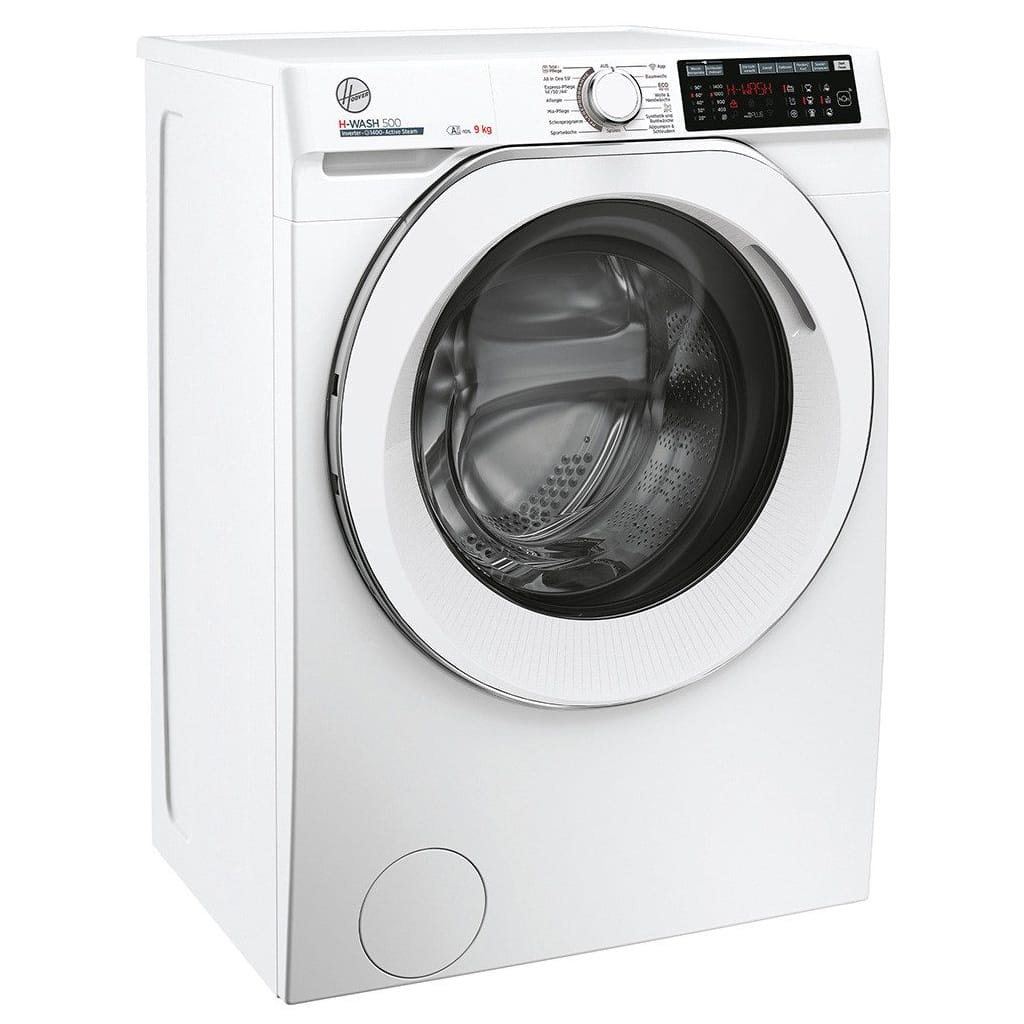 Hoover Waschmaschine HWQ 49AMC6/1-84, 9 kg, 1400 U/min, Wi-Fi & Bluetooth, Active Wash, Night & Day, Dampfprogramm
