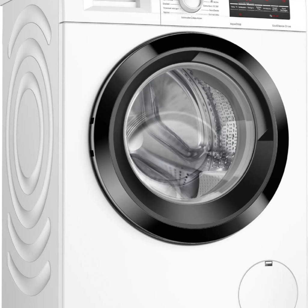 BOSCH Waschmaschine Serie 6 WUU28T48, 8 kg, 1400 U/min, unterbaufähig,Speed Perfect, Hygiene Plus, großes LED-Display