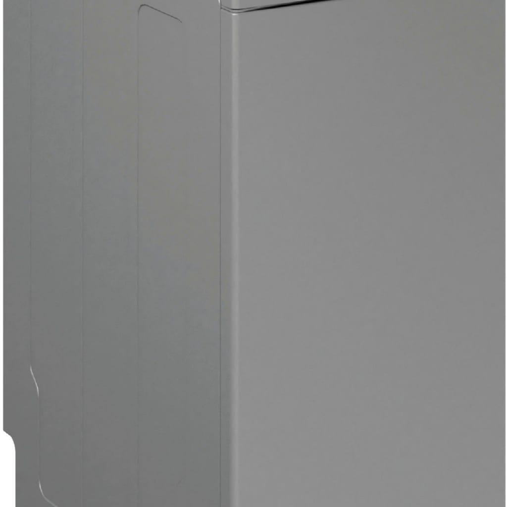 BAUKNECHT Waschmaschine Toplader WMT Silver 6513 D4, 6,5 kg, 1300 U/min, Kurz 30 min., automatische Trommelpositionierung, Vollwasserschutz