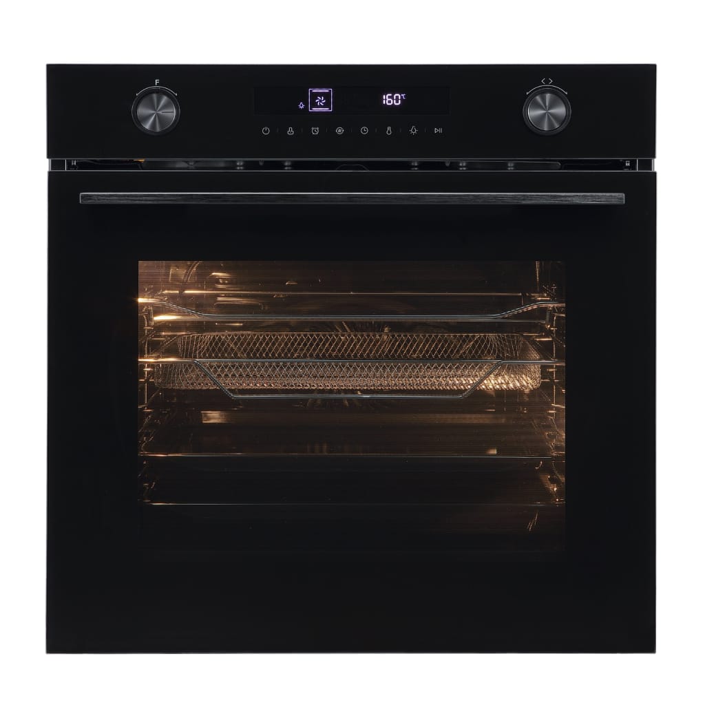 Hanseatic Einbaubackofen HBO7212A1, AirFry Funktion - die gesündere Alternative zur Fritteuse