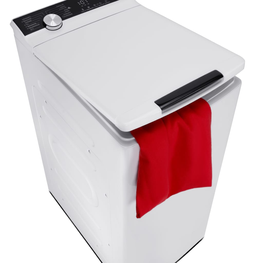 Hanseatic Waschmaschine Toplader HTWK813A, 8 kg, 1300 U/min, Mengenautomatik