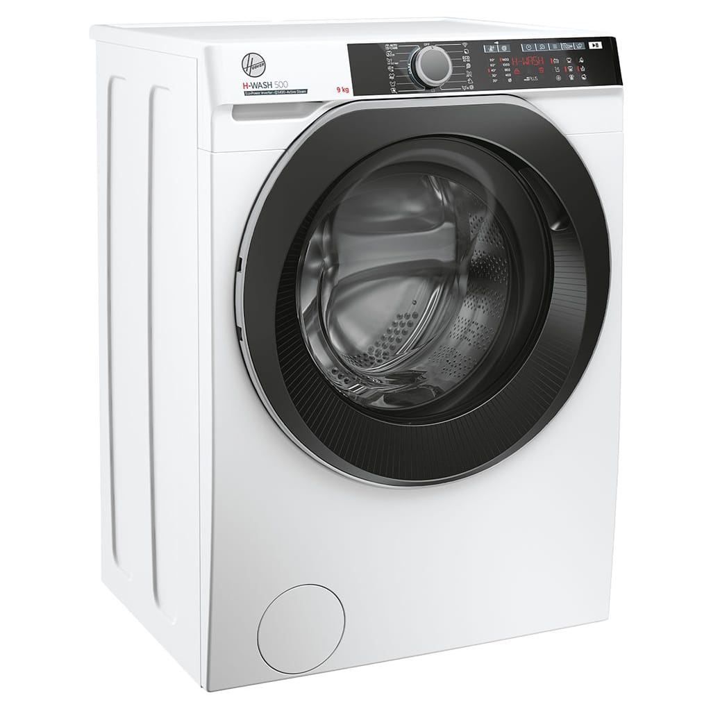 Hoover Waschmaschine H-WASH 500 HWE 49AMBS/1-S, 9 kg, 1400 U/min, Power Care System, ActiveSteam, Wi-Fi + Bluetooth