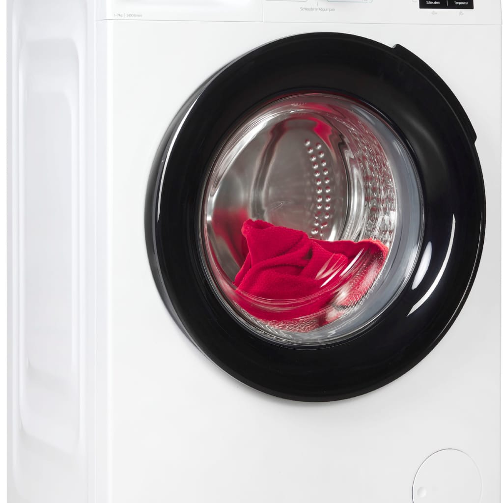 BEKO Waschmaschine BM3WFU3741X, 7 kg, 1400 U/min, Waschen mit EnergySpin: Bis zu 35 % Energie sparen – nicht nur in Eco