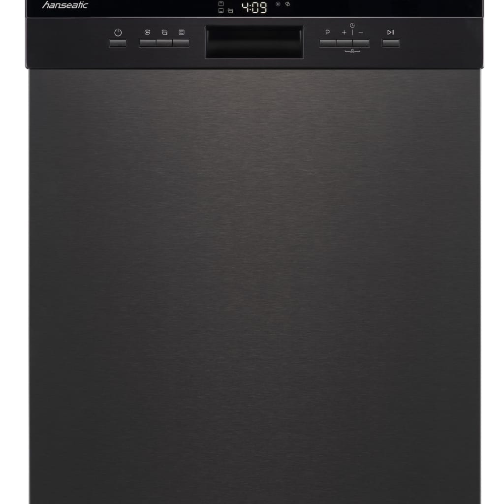 Hanseatic Standgeschirrspüler HF6B14B35E, 14 Maßgedecke, Standgerät, mit AutoOpen-Trocknung, mit LED-Innenraumbeleuchtung