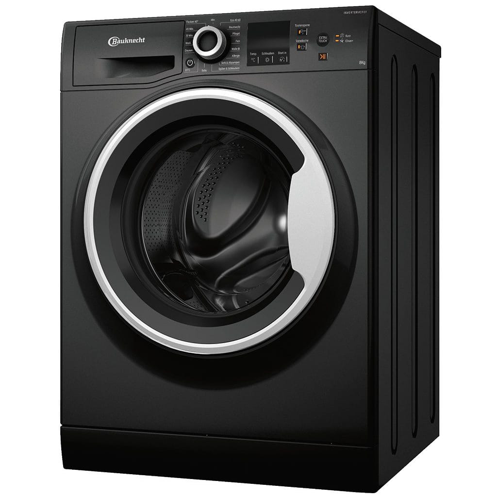 BAUKNECHT Waschmaschine W8 S6300 A, 8 kg, 1400 U/min, Anti-Allergie-Programm, Flecken 40°, Mehrfachwasserschutz+