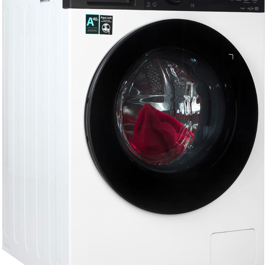 LG Waschmaschine Serie X7 F4WX709YP, 9 kg, 1400 U/min, AI Wash, ThinQ App inkl. Programm-Download, 14-Minuten-Kurzprogramm