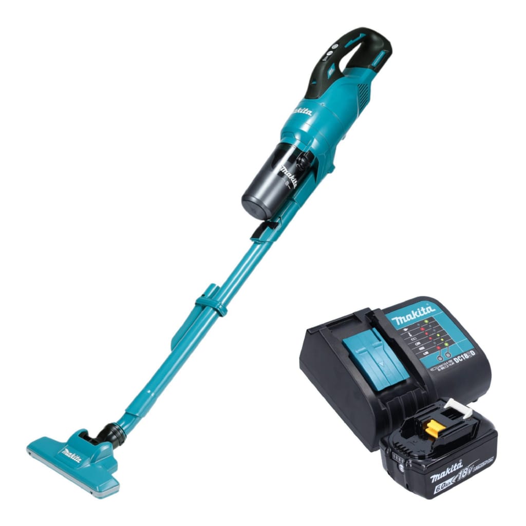 Makita Akku-Handstaubsauger DCL 286 FSG Akku Staubsauger 18 V 0,25 l + 1x Akku 6,0 Ah + Ladegerät