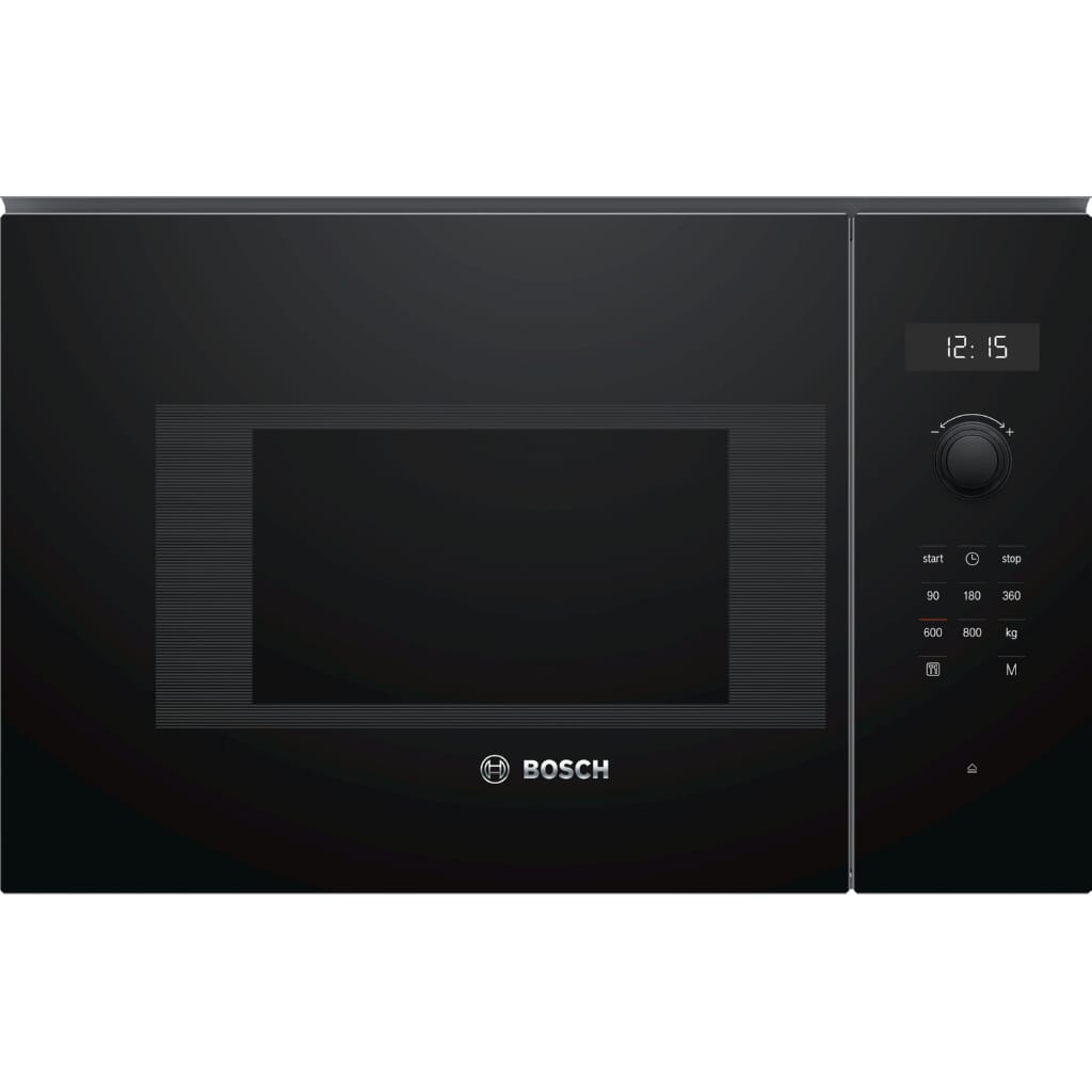 BOSCH Einbau-Mikrowelle BFL524MB0, Mikrowelle, 20 l, 7 Automatikprogramme & einfache Reinigungsunterstützung