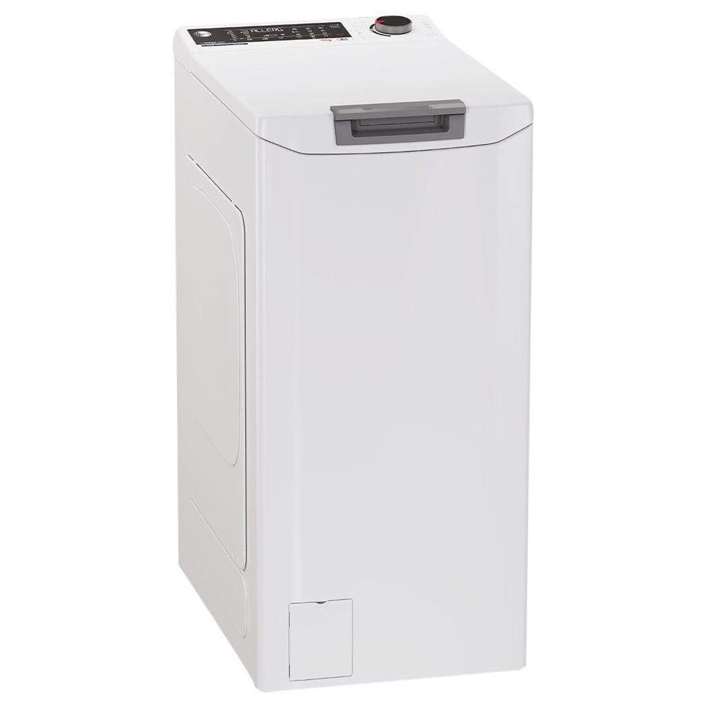 Hoover Waschmaschine Toplader THOS476TM5-S, 7 kg, 1400 U/min, Nachlegefunktion, Wi-Fi & Bluetooth, Gentle Touch, Mix Power System