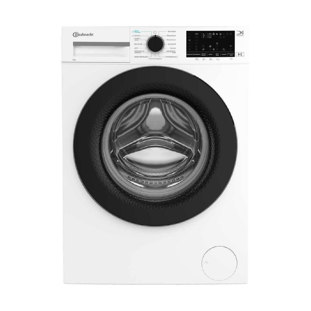 BAUKNECHT Waschmaschine B W 8A10 BS, 8 kg, 1400 U/min, Adaptive Wash – Intelligente Anpassung für perfekte Waschergebnisse